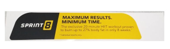 Horizon Fitness HT5.0 - EP031 Stepper Step Console Pop Label 1000439309-hydrafitnessparts