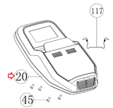 Horizon Fitness HT5.0 - EP031 Stepper Step Display Console Assembly 1000439943-hydrafitnessparts