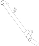 Horizon Fitness HT5.0 - EP031 Stepper Step Left Foot Pedal Bracket 1000439249-hydrafitnessparts