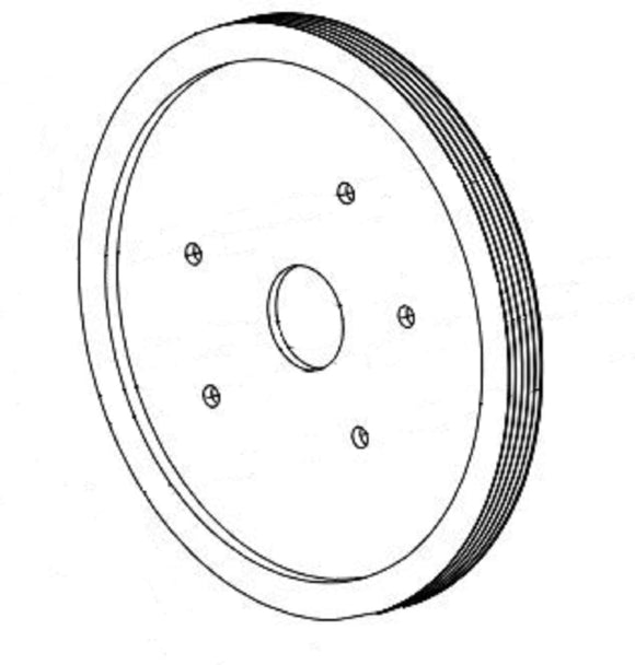 Horizon Fitness IC7.9 - FC062 Stationary Bike Drive Pulley 1000413998-hydrafitnessparts