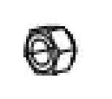Horizon Fitness IC7.9 - FC062 Stationary Bike Locked Nut 1000414004-hydrafitnessparts