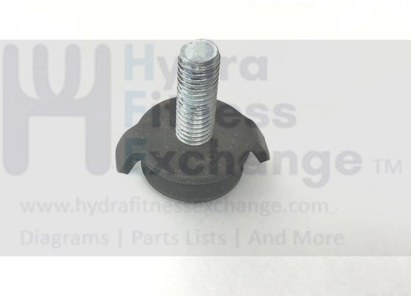 Horizon Fitness LS13.0T Treadmill Rear Leveler Foot Leveling 000522-D-hydrafitnessparts