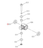 Horizon Fitness Livestrong Elliptical Ball Bearing 6003ZZ 1000104893-hydrafitnessparts