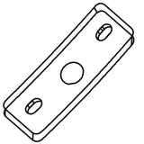 Horizon Fitness Oxford 5 - AR50B Rower Balance Plate 1000329461-hydrafitnessparts