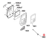 Horizon Fitness Oxford 6 - AR53 Rower Connect Wire Harness 24AWG 1000411432-hydrafitnessparts