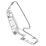 Horizon Fitness Oxford 6 - AR53 Rower Left Frame Cover 1000414845-hydrafitnessparts