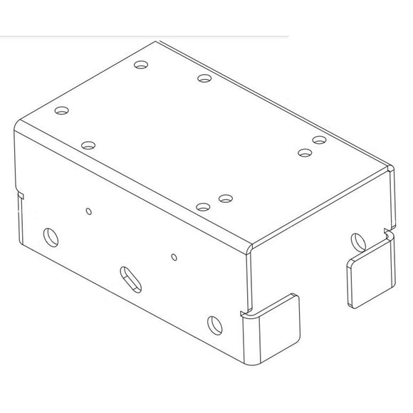 Horizon Fitness Oxford 6 - AR53 Rower Seat Pad Connect Mount Plate-hydrafitnessparts