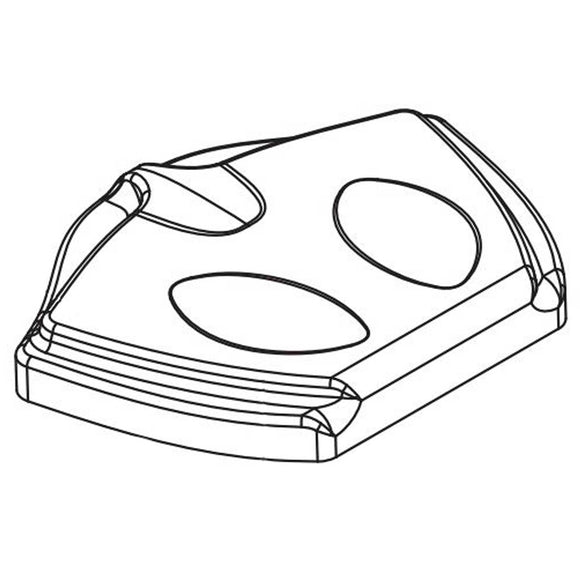 Horizon Fitness Oxford 6 - AR53 Rower Seat Pad Middle PU 1000412395-hydrafitnessparts