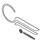 Horizon Fitness P8000 - FC16B Stationary Bike Sticker Chain Cover 093141-hydrafitnessparts