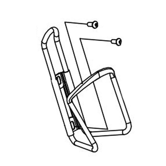 Horizon Fitness P8000 - FC16B Stationary Bike Water Bottle Holder 093772-hydrafitnessparts