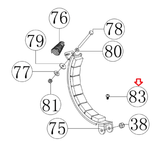 Horizon Fitness PEAK TRAINER - HT5.0 - EP031 Stepper Step Bolt 1000439200-hydrafitnessparts