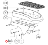 Horizon Fitness Peak Trainer - HT5.0 - EP031 Stepper Step Bolt 1000439198-hydrafitnessparts