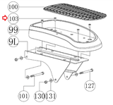Horizon Fitness Peak Trainer - HT5.0 - EP031 Stepper Step Bolt 1000439203-hydrafitnessparts