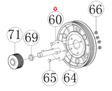 Horizon Fitness Peak Trainer - HT5.0 - EP031 Stepper Step Drive Axle 1000439242-hydrafitnessparts