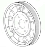 Horizon Fitness Peak Trainer - HT5.0 - EP031 Stepper Step Flywheel Pulley 1000439225-hydrafitnessparts