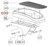 Horizon Fitness Peak Trainer - HT5.0 - EP031 Stepper Step Foot Pedal 1000439228-hydrafitnessparts