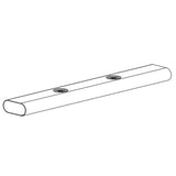 Horizon Fitness S3+ - FC052 Stationary Bike Rear Stabilizer 1000220545-hydrafitnessparts