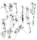 Horizon Fitness SXS 5.7 - GM200 Strength System Seat Back Pad 084817-hydrafitnessparts