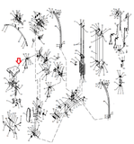 Horizon Fitness SXS 5.7 - GM200 Strength System Seat Bottom Pad 084818-hydrafitnessparts