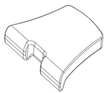 Horizon Fitness SXS 5.7 - GM200 Strength System Seat Bottom Pad 084818-hydrafitnessparts