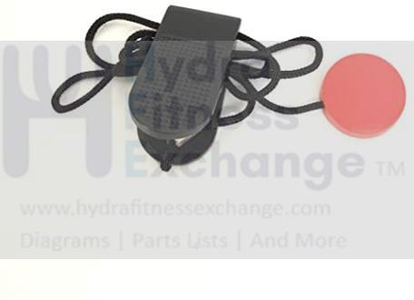 Horizon Fitness Safety Key Lanyard 016488-Z Works TM102 TM102B TM130 Treadmill-hydrafitnessparts