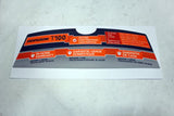 Horizon Fitness T100 - 2011- TM629C Treadmill Console Curst Sticker 1000204059-hydrafitnessparts