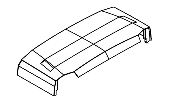 Horizon Fitness T101-07 - TM1020 Treadmill Motor Hood Shroud Cover 1000467474-hydrafitnessparts