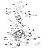 Horizon Fitness T202-06 7.0AT-04 T101-07 Treadmill Right Key Con Wire 1000461198-hydrafitnessparts
