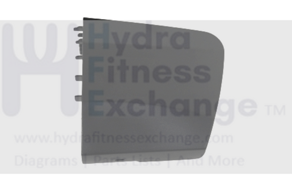 Horizon Fitness T202-06 T101-07 T202-4 3-02 5-02 Treadmill Left Rear End Cap 1000329446-hydrafitnessparts