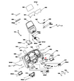 Horizon Fitness T202- 06 - T101-07 Treadmill Fabric Net Speaker 1000461413-hydrafitnessparts