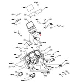 Horizon Fitness T202-06 - TM1030 - T101-07 - TM1020 Treadmill Fixing Block Fan 1000459337-hydrafitnessparts