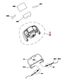 Horizon Fitness T202-06 -TM1030 - TM1030B Treadmill Console Crust Set 1000472771-hydrafitnessparts
