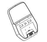 Horizon Fitness T202 - 06 - TM1030 Treadmill Console Upper Cover 1000464672-hydrafitnessparts