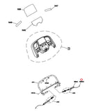 Horizon Fitness T202-06-TM1030 Treadmill Pulse Grip Wire 24AWG 1000mm 1000465364-hydrafitnessparts