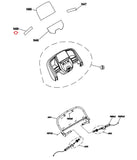 Horizon Fitness T202-06 Treadmill Overlay Operation Decal Synthetic Paper 1000464740-hydrafitnessparts