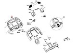 Horizon Fitness TM499G TM1000C Treadmill Console Upper Cover 1000462797-hydrafitnessparts
