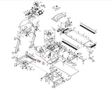 Horizon Fitness TM58 TM59 TM273TM363 Treadmill Right Mobile Wheel Cap MB0207005A-hydrafitnessparts