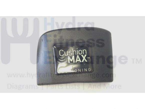 Horizon Fitness Treadmill Black Right Side Rail Cover End Cap 1000101282-hydrafitnessparts