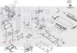 Horizon Fitness Treadmill Console Main Wire Harness 056450-A-hydrafitnessparts