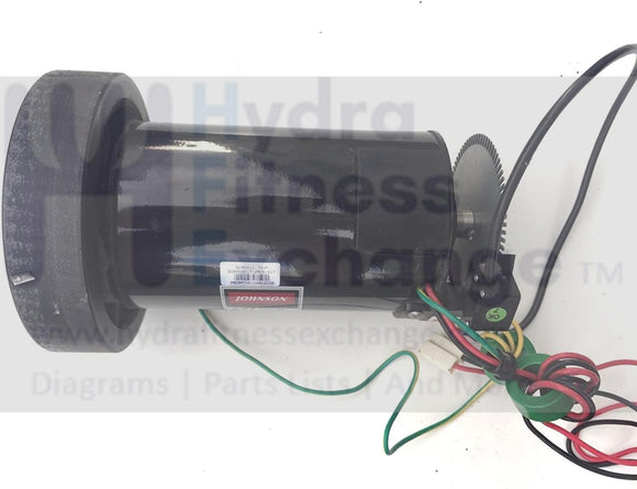 Horizon Fitness Treadmill DC Drive Motor Johnson JM05-017 Digital HZ Series 1.75 HP 90v 016172-Z-hydrafitnessparts