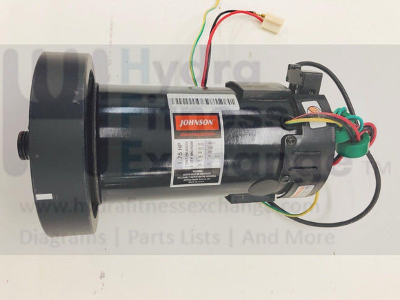 Horizon Fitness Treadmill DC Drive Motor Johnson JM05-017 Digital HZ Series-hydrafitnessparts