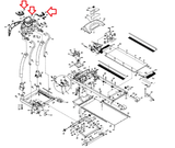 Horizon Fitness Treadmill Display Console Panel 002917-B or 003154-B or 016135-Z-hydrafitnessparts