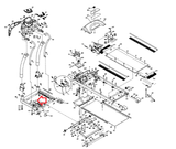 Horizon Fitness Treadmill Folding Latch Hook 015030-AC or SP0027001AC-hydrafitnessparts