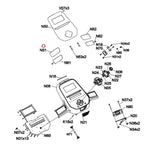 Horizon Fitness Treadmill Left Console Manipulate Overlay English 1000430837-hydrafitnessparts