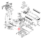 Horizon Fitness Treadmill Motor Hood Shroud Bottom Cover 000339-GB MB0236002FB-hydrafitnessparts