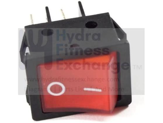 Horizon Fitness Treadmill Power Entry On Off Switch 003326-00