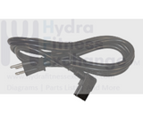 Horizon Fitness Treadmill Power Right Angle Power Cord Cable 14 Gauge 019370-A-hydrafitnessparts