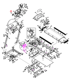 Horizon Fitness Treadmill Water Bottle Holder All Tread 001363-B-hydrafitnessparts