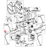 Horizon HT5.0 - EP031 Stepper Step Movable Handlebar Supporting Tube 1000439948-hydrafitnessparts