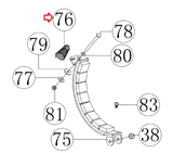 Horizon Livestrong EP031 LS6.0R LS6.0R-C1 Stepper Step Spring 1.0x55L 1000208645-hydrafitnessparts